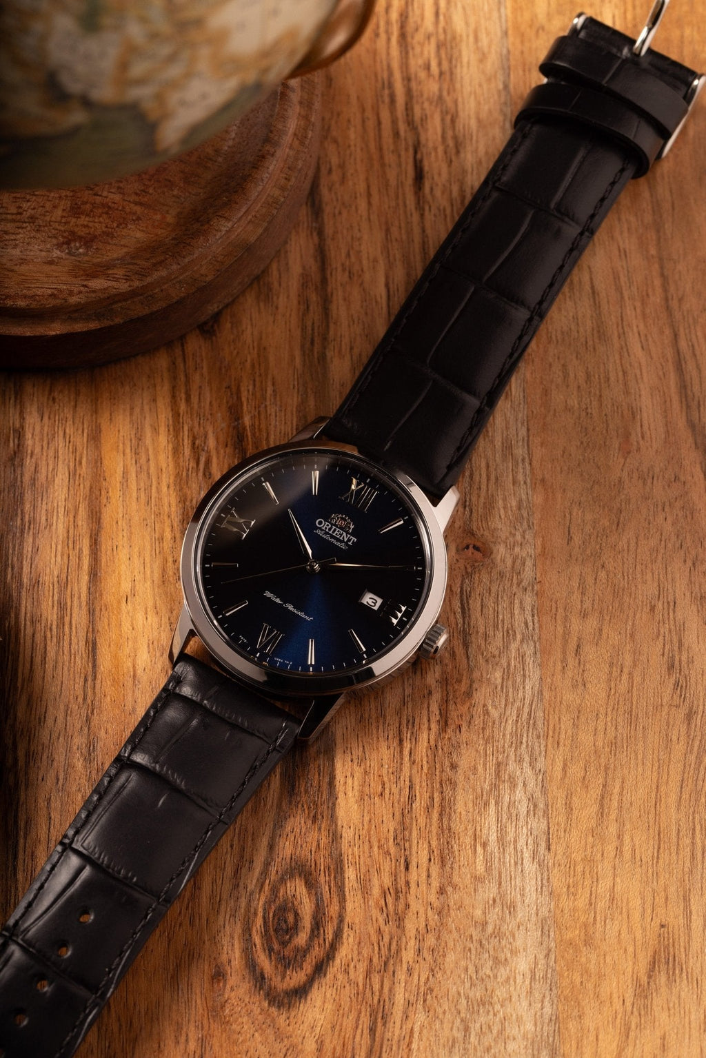 Orient RA-AC0F11L en la muñeca