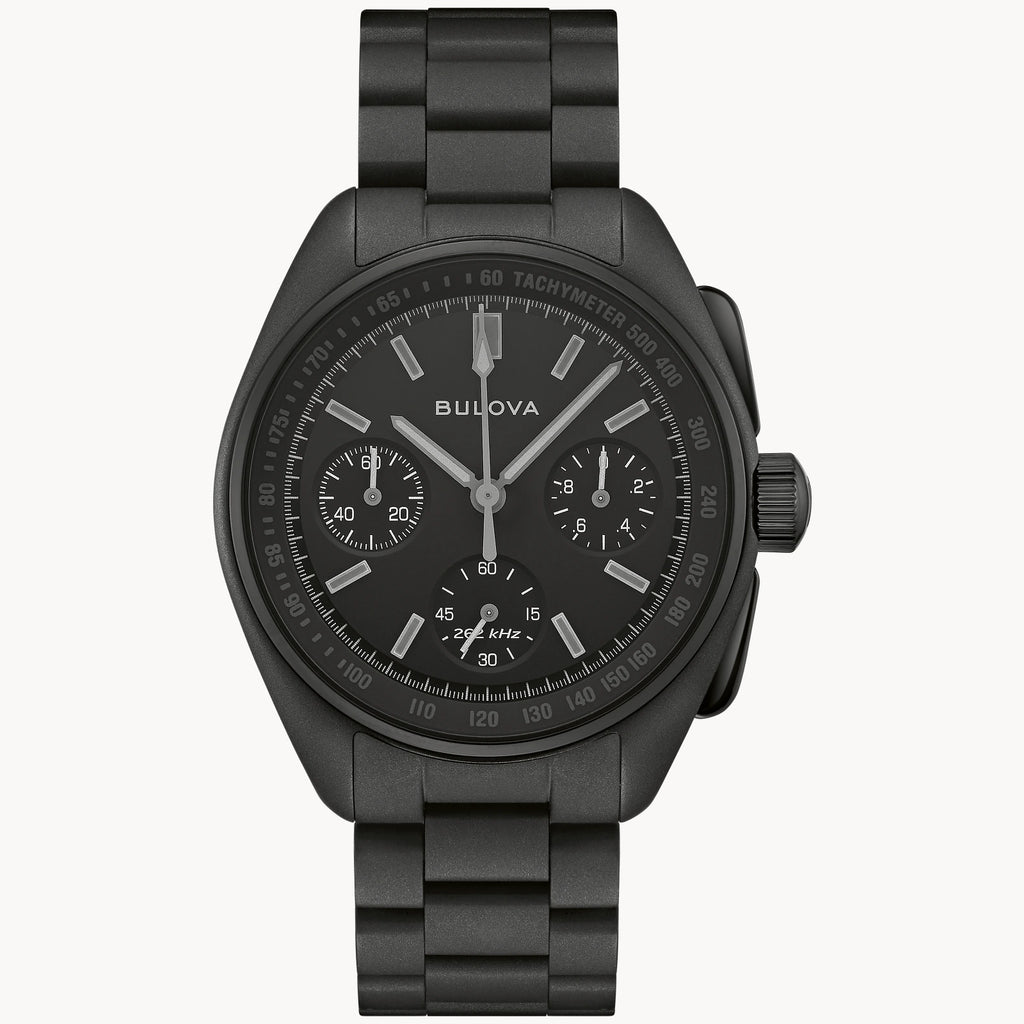 Bulova Lunar Pilot Black Hole 98A335 vista 1